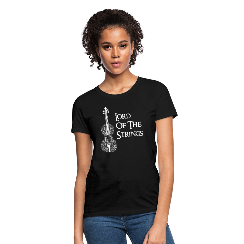 Lord Of The Strings Women's T-Shirt - black