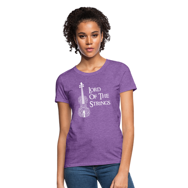 Lord Of The Strings Women's T-Shirt - purple heather