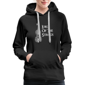 Lord Of The Strings Women’s Premium Hoodie - black