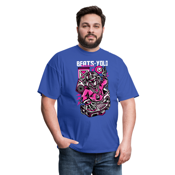 Beats-Yolo Men's T-Shirt - royal blue