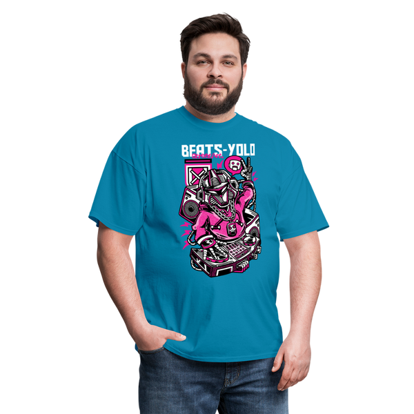 Beats-Yolo Men's T-Shirt - turquoise