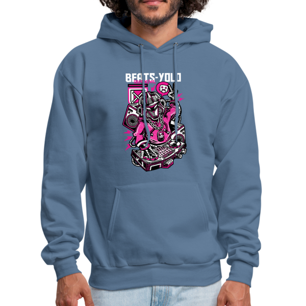 Beats-Yolo Men's Hoodie - denim blue