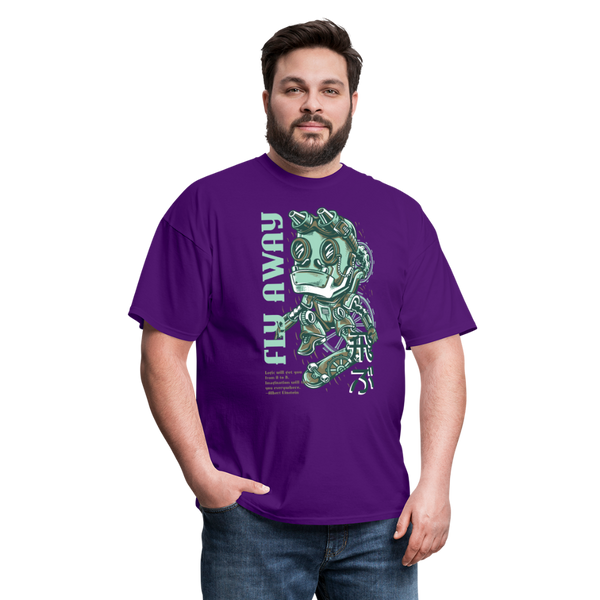 Fly Away Men's T-Shirt - purple