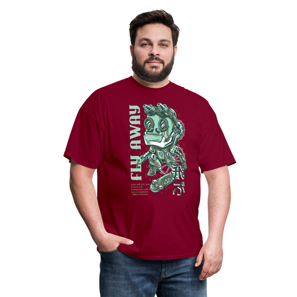 Fly Away Men's T-Shirt - burgundy