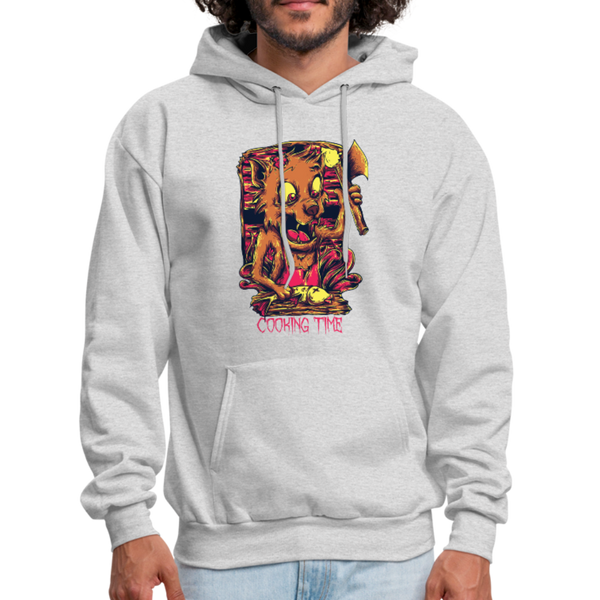 Cooking Time Men's Hoodie - ash 