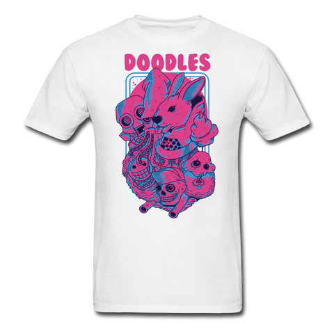 Doodles Men's T-Shirt - white