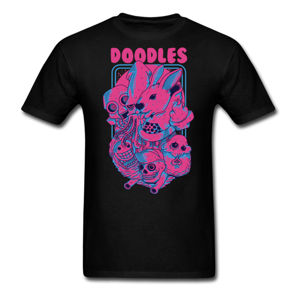 Doodles Men's T-Shirt - black