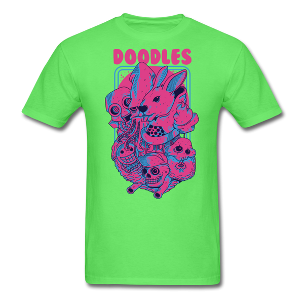 Doodles Men's T-Shirt - kiwi