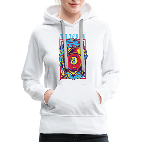 Madbold Women’s Premium Hoodie - white