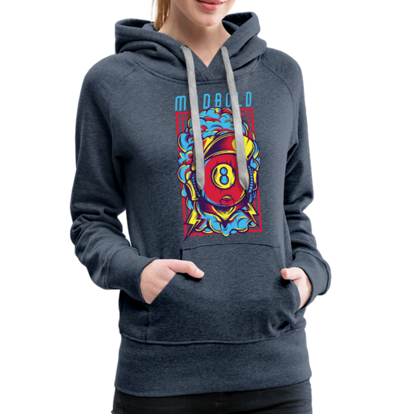 Madbold Women’s Premium Hoodie - heather denim