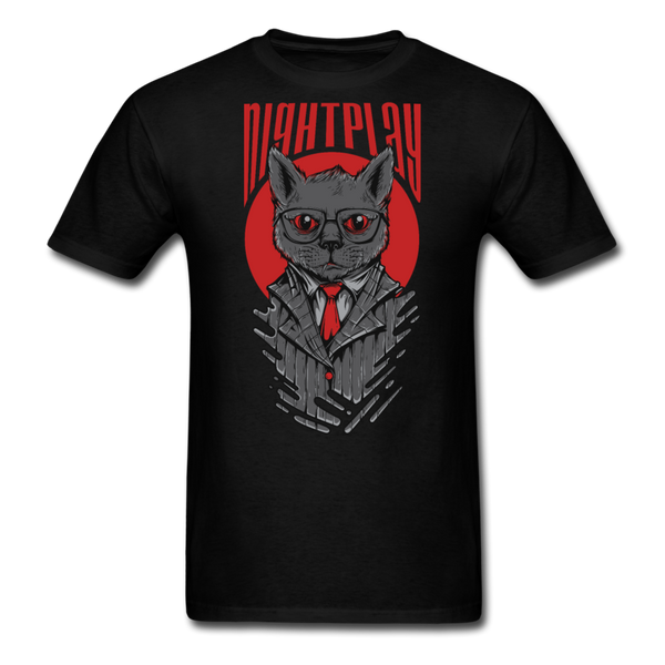 Night Play Men's T-Shirt - black