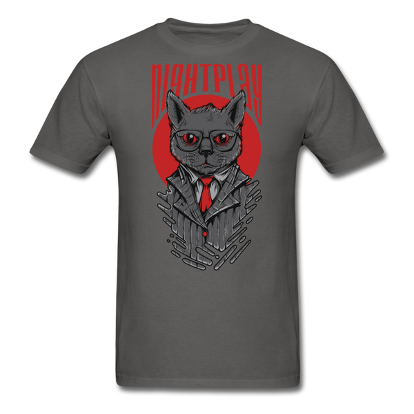 Night Play Men's T-Shirt - charcoal