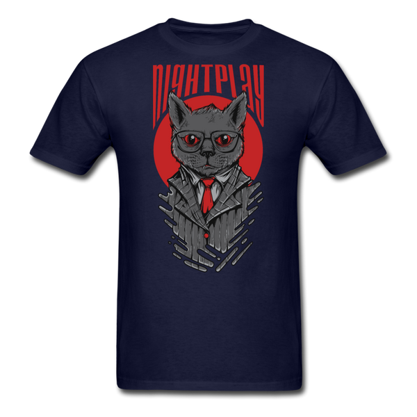 Night Play Men's T-Shirt - navy