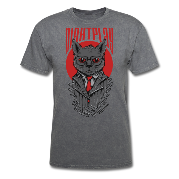 Night Play Men's T-Shirt - mineral charcoal gray