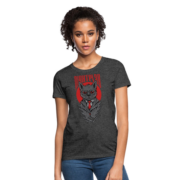 Night Play Women's T-Shirt - heather black