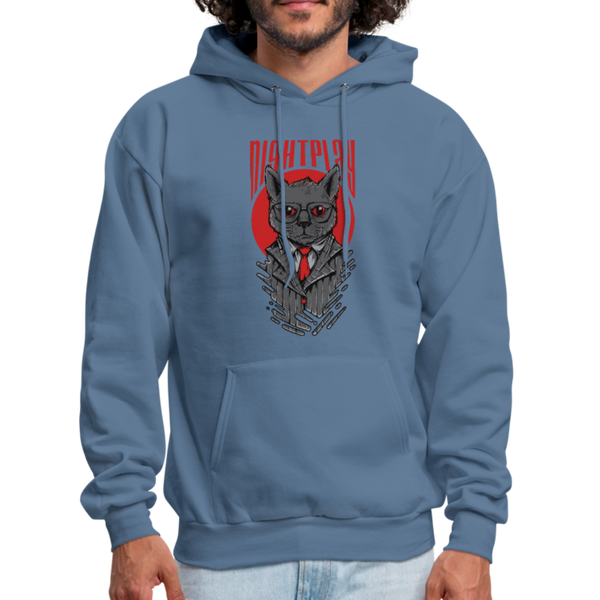 Night Play Men's Hoodie - denim blue