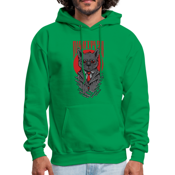 Night Play Men's Hoodie - kelly green