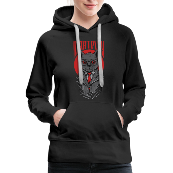Night Play Women’s Premium Hoodie - black