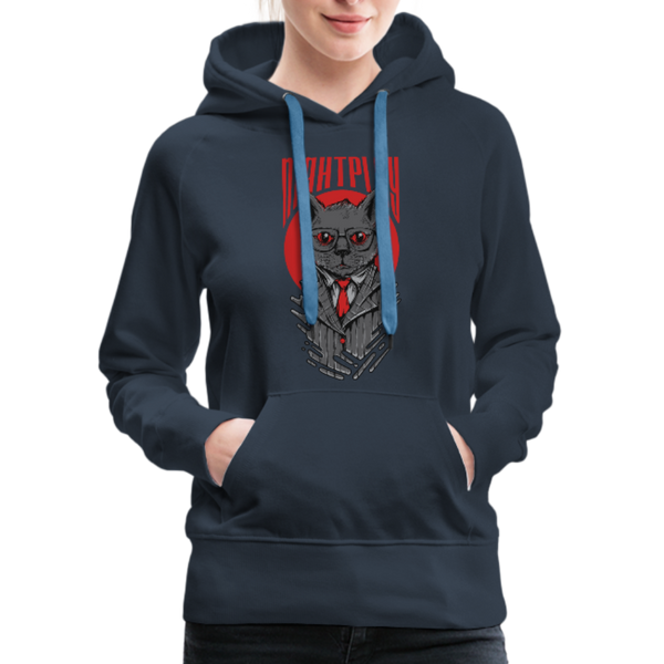 Night Play Women’s Premium Hoodie - navy