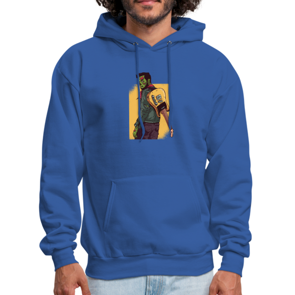 Zombie Guitar Men's Hoodie - royal blue