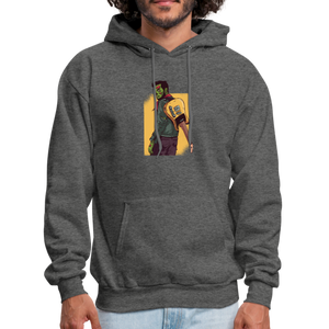 Zombie Guitar Men's Hoodie - charcoal gray