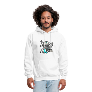 Electric Power Men's Hoodie - white