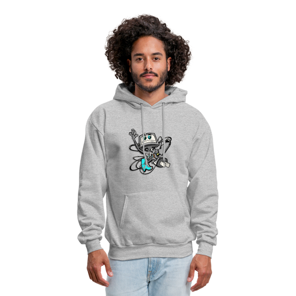 Electric Power Men's Hoodie - heather gray