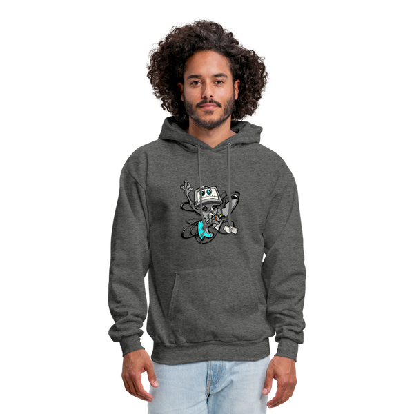 Electric Power Men's Hoodie - charcoal gray