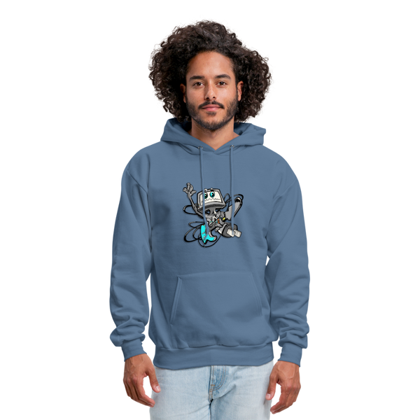 Electric Power Men's Hoodie - denim blue