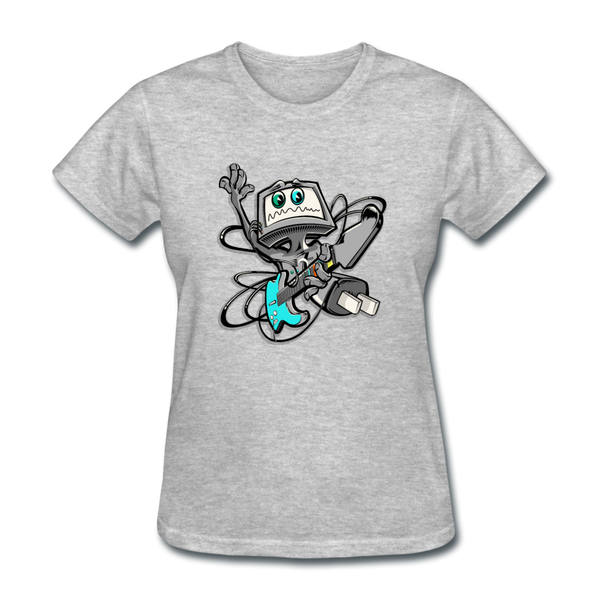 Electric Power Women's T-Shirt - heather gray