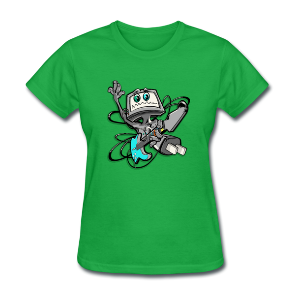 Electric Power Women's T-Shirt - bright green