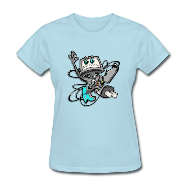 Electric Power Women's T-Shirt - powder blue