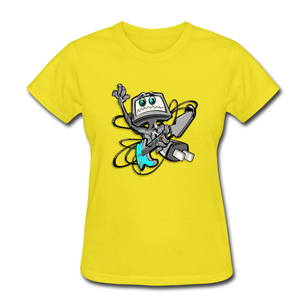 Electric Power Women's T-Shirt - yellow