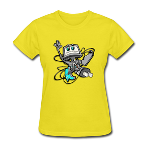 Electric Power Women's T-Shirt - yellow