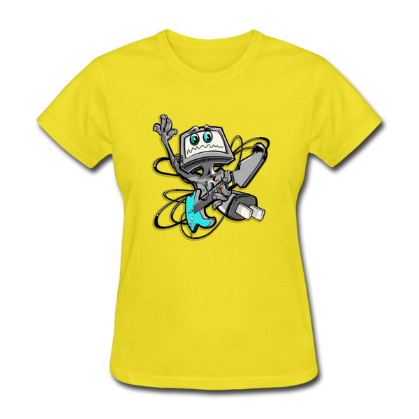 Electric Power Women's T-Shirt - yellow