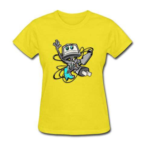 Electric Power Women's T-Shirt - yellow