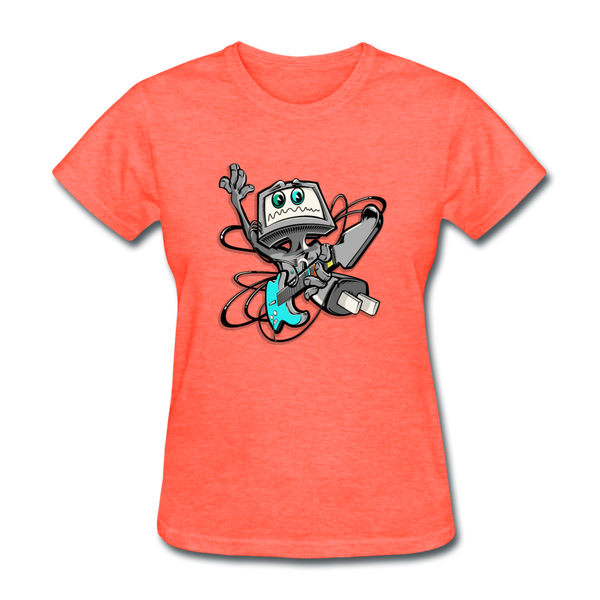 Electric Power Women's T-Shirt - heather coral