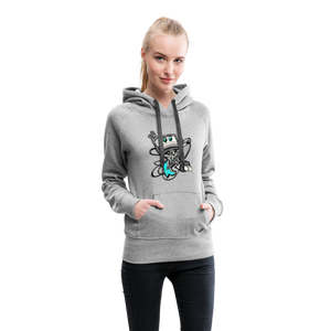 Electric Power Women’s Premium Hoodie - heather gray