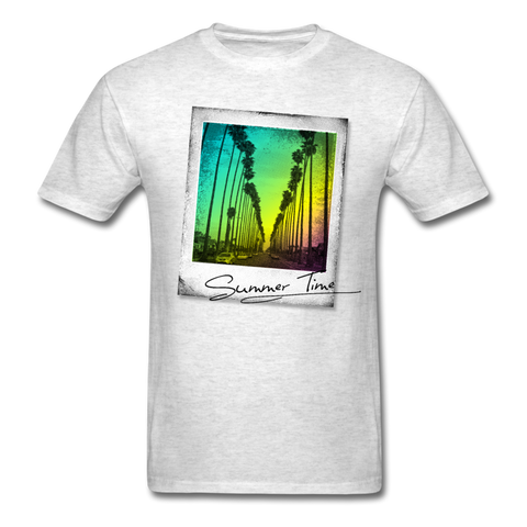 Summer Time Men's T-Shirt - light heather gray