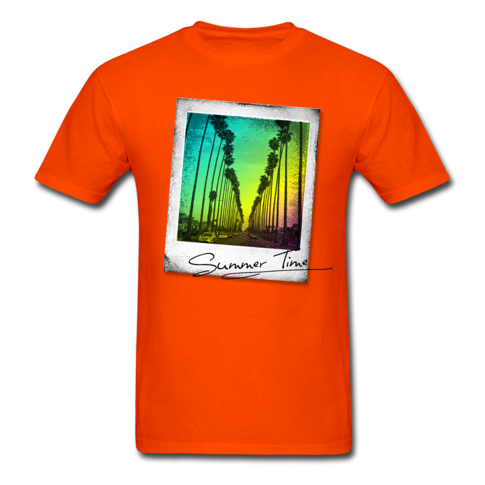 Summer Time Men's T-Shirt - orange