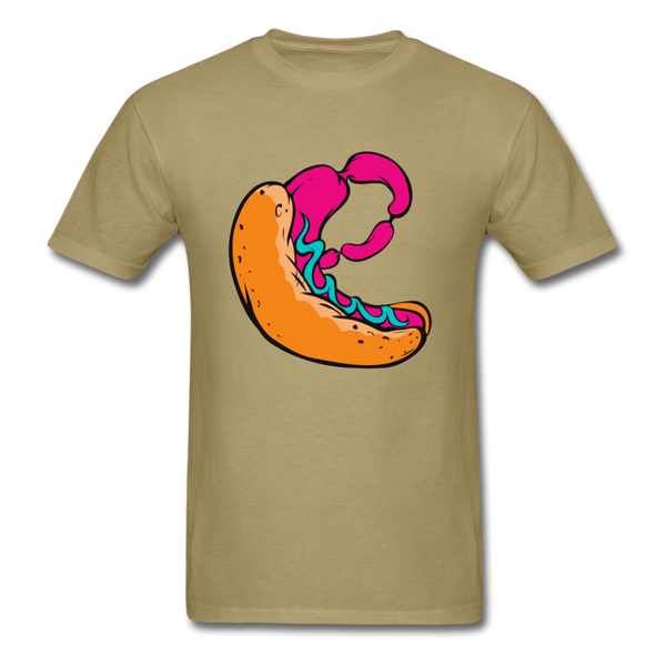 Hot Dog Men's T-Shirt - khaki