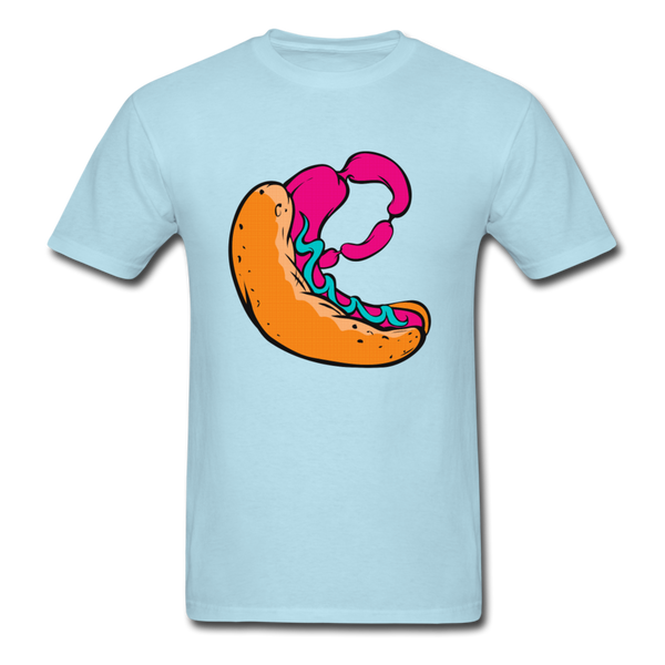 Hot Dog Men's T-Shirt - powder blue