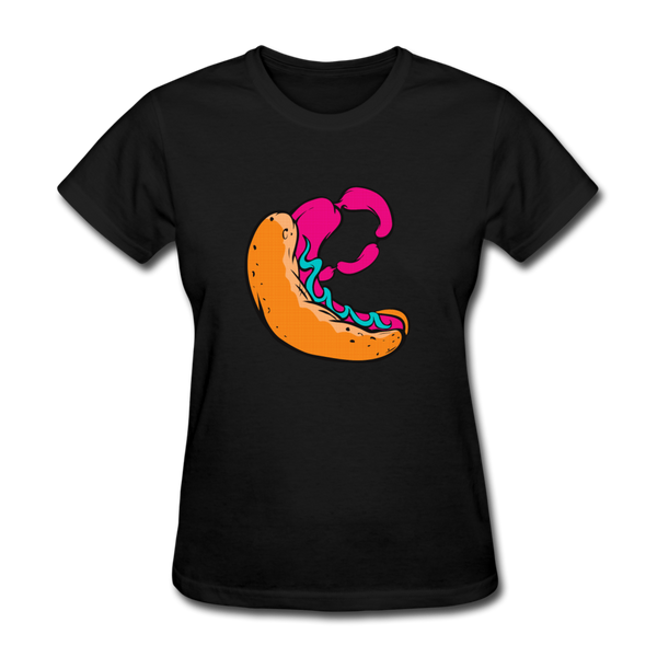 Hot Dog Women's T-Shirt - black