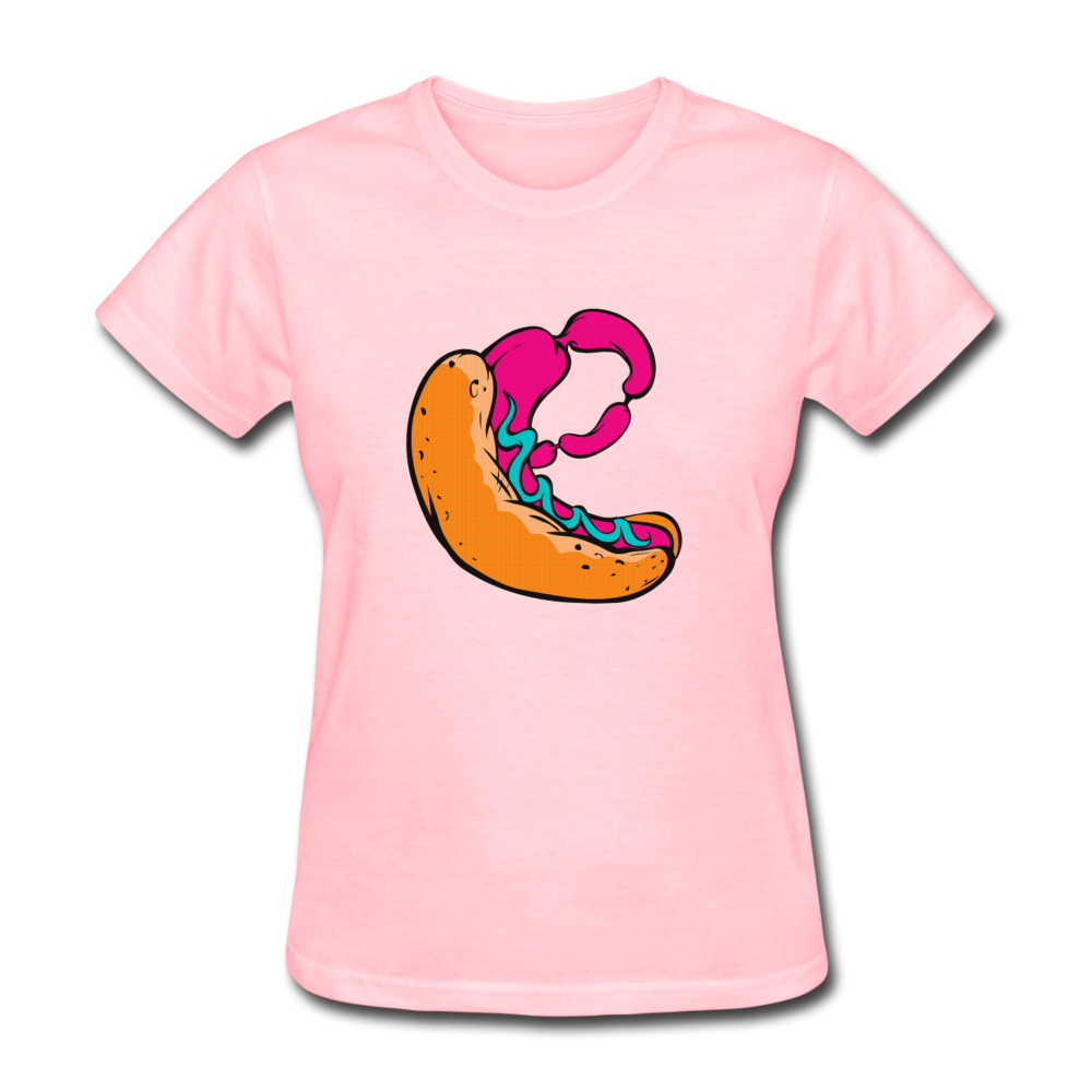 Hot Dog Women's T-Shirt - pink