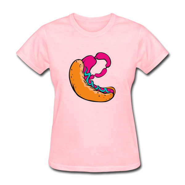 Hot Dog Women's T-Shirt - pink