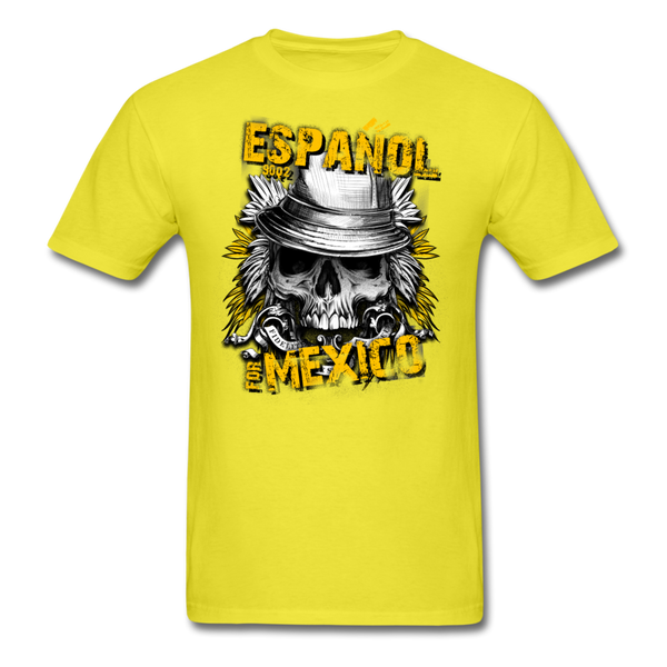Espanol Mexico Men's T-Shirt - yellow