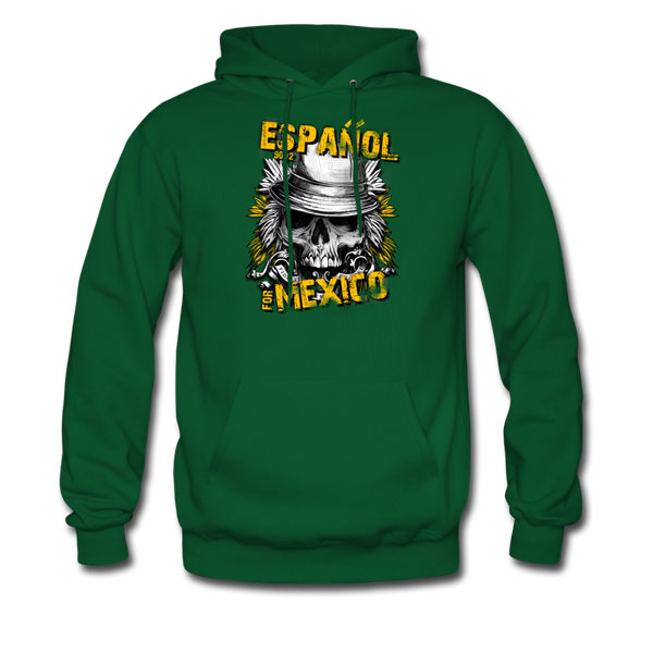 Espanol Mexico Men's Hoodie - forest green