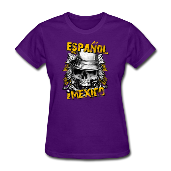 Espanol Mexico Women's T-Shirt - purple