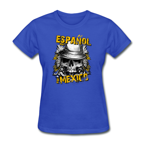 Espanol Mexico Women's T-Shirt - royal blue