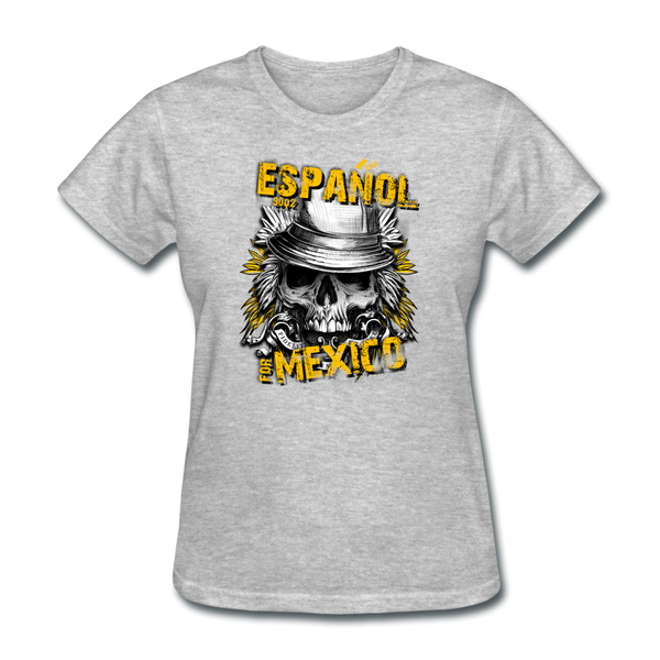 Espanol Mexico Women's T-Shirt - heather gray